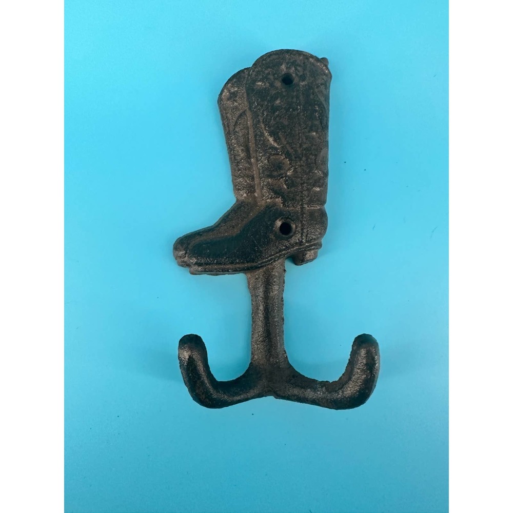 Cowboy boot hook wall